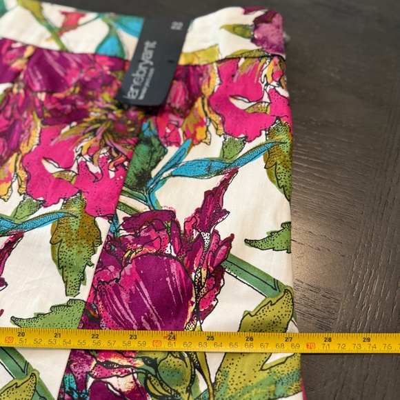 Lane Bryant Women’s Plus Floral Print Cotton Skirt Size 22 - Picture 4 of 6